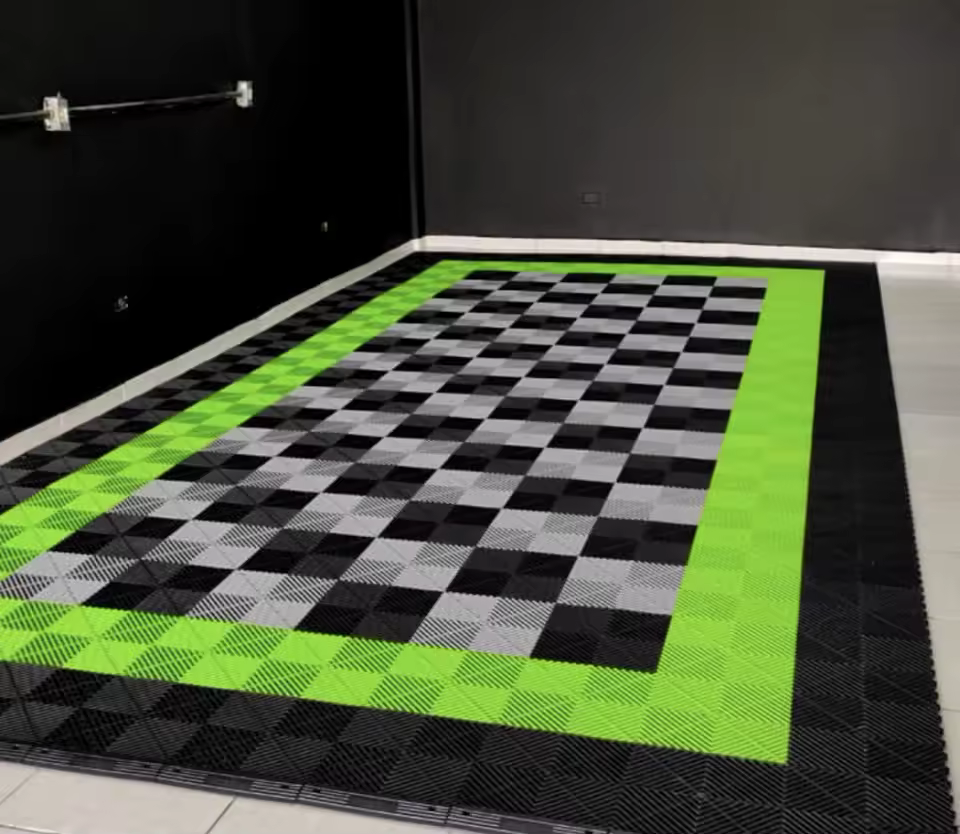 Dalle De Sol Vert Garage